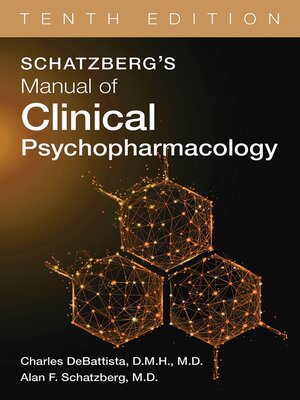 cover image of Schatzberg's Manual of Clinical Psychopharmacology